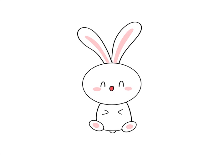 动物简笔画兔子怎么画好看，可爱又萌的小白兔简笔画教程