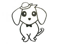 小狗简笔画怎么画的简单又可爱，小狗狗简笔画一步一步带你画