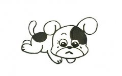 好画又好看的小狗怎么画， 关于卡通小狗简笔画详细教程