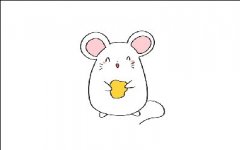 小老鼠简笔画好看步骤少， 怎么画好卡通小老鼠简笔画