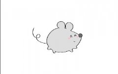 老鼠简笔画绘画过程，幼儿宝宝超喜欢的小老鼠简笔画