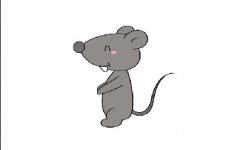 卡通老鼠简笔画的图画教程，老鼠简笔画详细画法