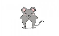 用数字画老鼠简笔画怎么画，趣味创意数字老鼠简笔画模板