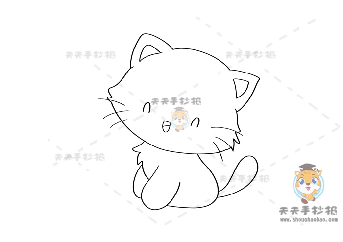 猫简笔画