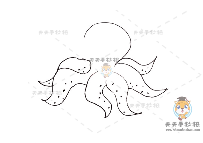 章鱼简笔画