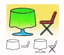 台灯椅子简笔画：简单好画又形象。附赠小知识：如何保护眼睛